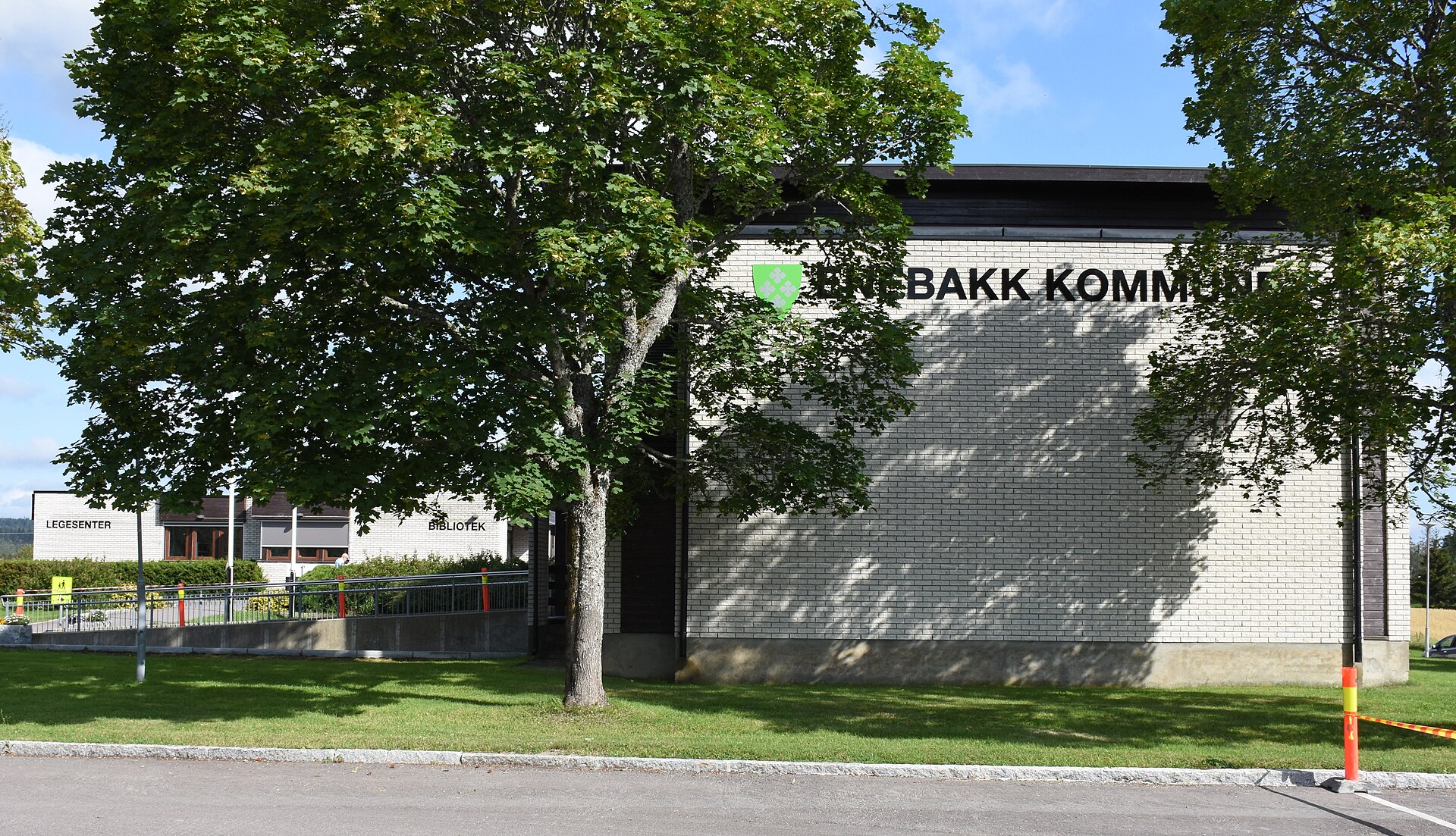 Enebakk rådhus – Kommunestyresalen – eksteriør