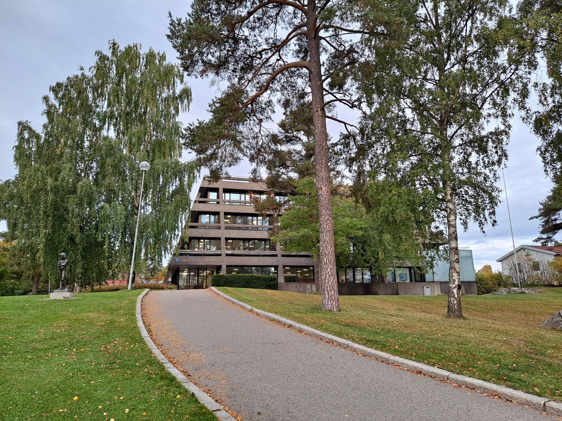 Gamle Oppegård rådhus – eksteriør